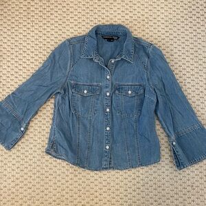 Veronica Beard Blue Denim Shirt